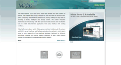 Desktop Screenshot of midasplatform.org